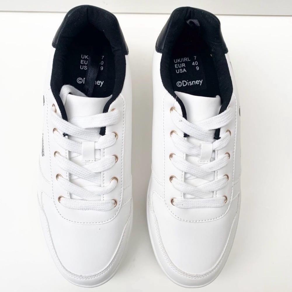 Disney Mickey Mouse Black and White Women’s Sneakers - Picture 8 of 11